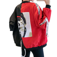 Load image into Gallery viewer, Jackets Women 2018 New Women's Basic Jacket Fashion Thin Girl Windbreaker Outwear Bomber Female Baseball Women Men Coat